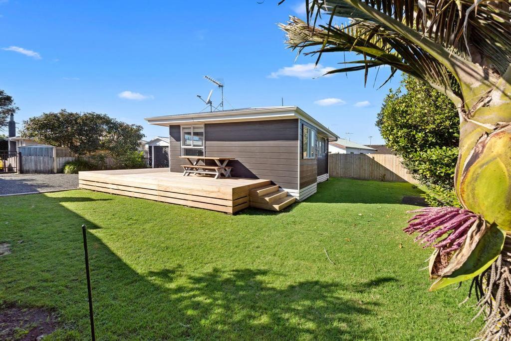 The Black Bach - Mt Maunganui Holiday Home Mount Maunganui Exterior foto